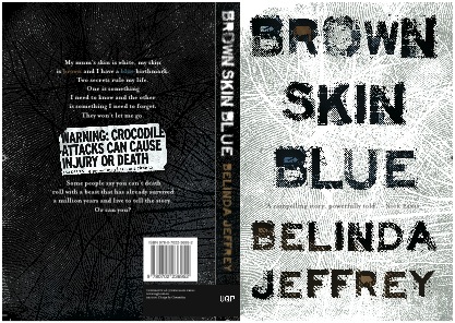 Brown Skin Blue full cover